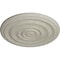 Ekena Millwork Carton Smooth Ceiling Medallion (Canopies up to 9 1/8"), 29 1/8"OD x 1 1/2"P, Pot of Cream Crackle CM29CAPCC - alternate 2
